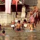 Waschung im Ganges