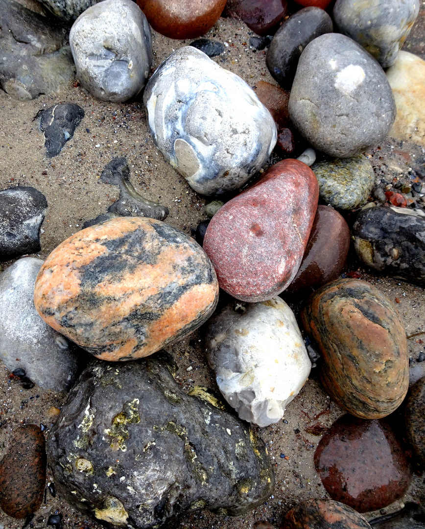 Washed stones