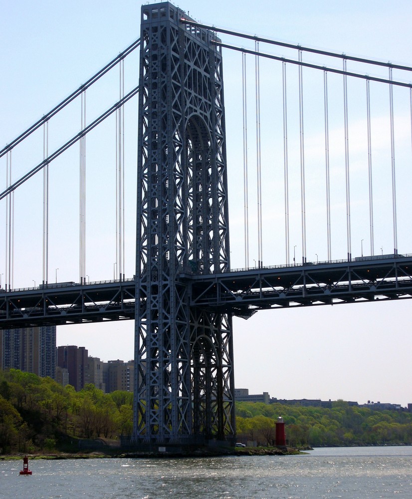 Washington Bridge vom Schiff