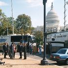 Washington, D.C.: Mobile Command Posts vor dem Capitol