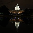Washington Kapitol bei Nacht