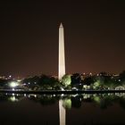 Washington Monument at night