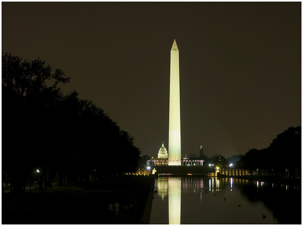 Washington Monument und Capitol