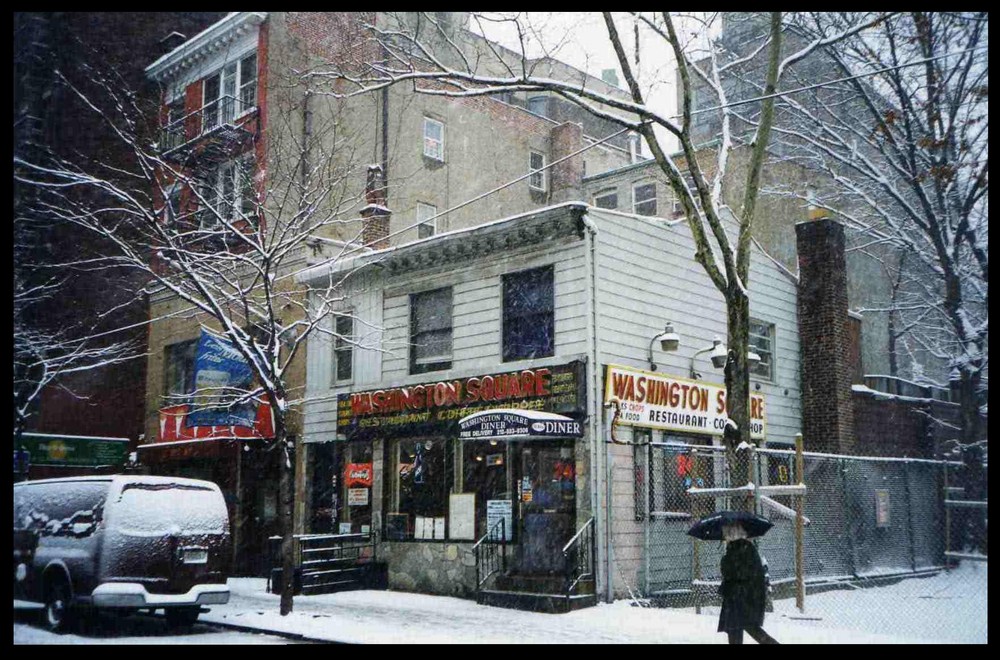 Washington Square Diner. Let it snow...