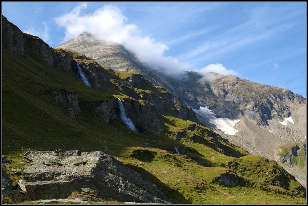 Wasselfall am Großglockner