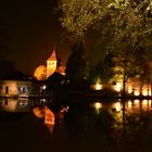 Wassenberg Schloss bei Nacht