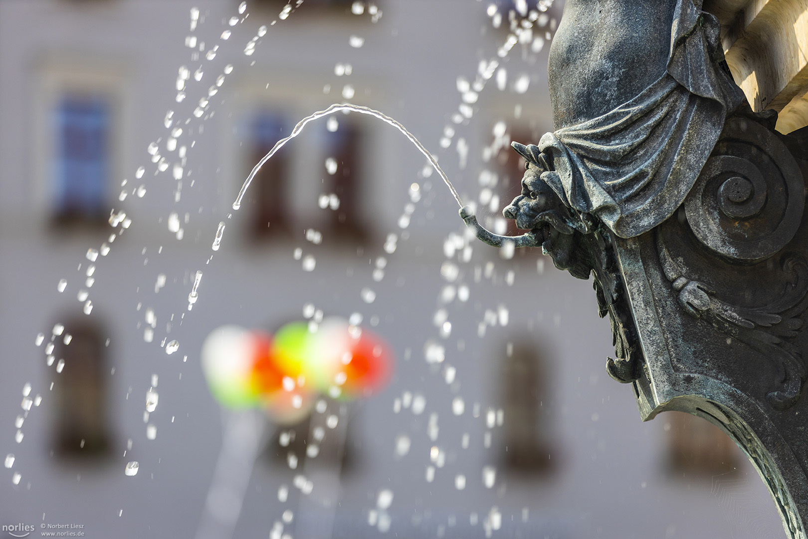 Wasser am Augustusbrunnen