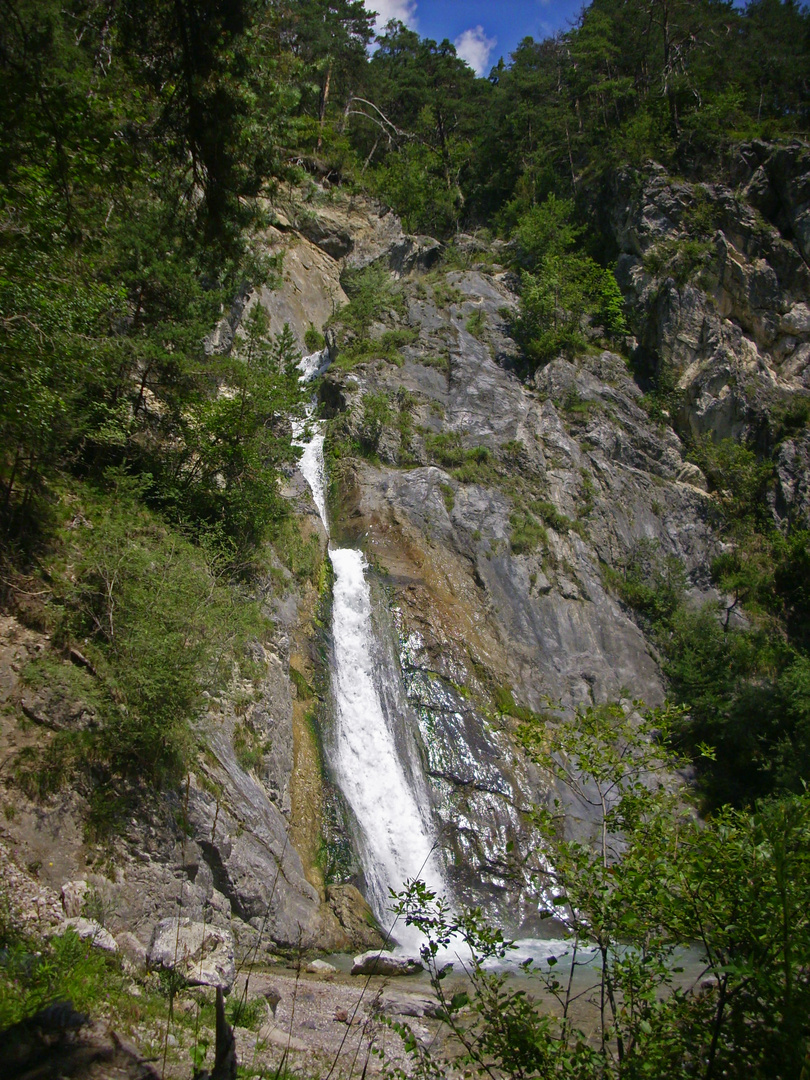 Wasser am Berg