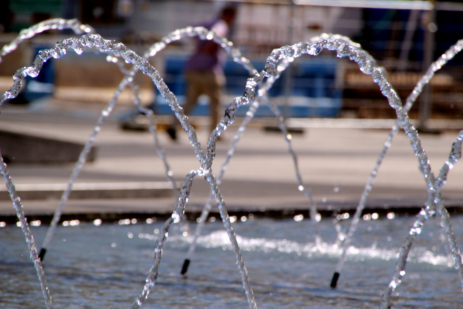 Wasser am Messeplatz