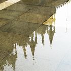 Wasser auf dem Markusplatz