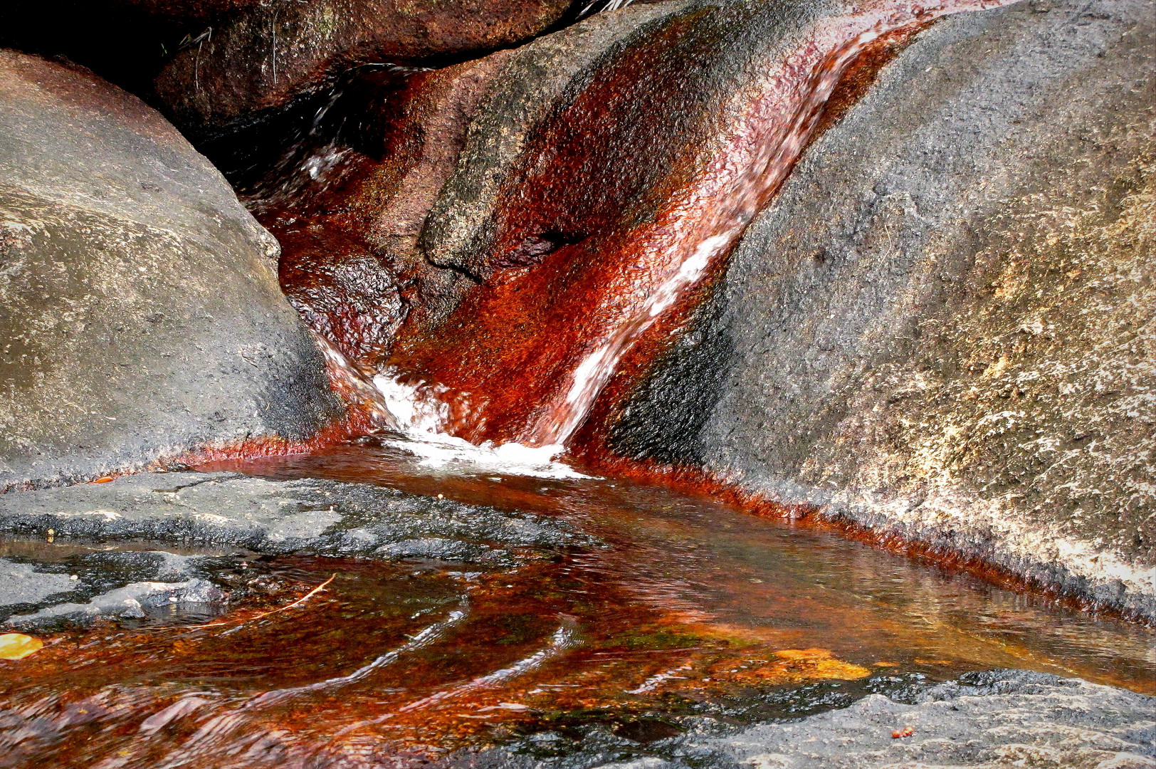 Wasser auf Granit