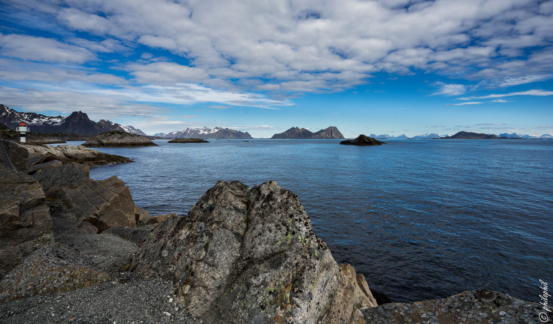 Wasser - Berge - Wolken