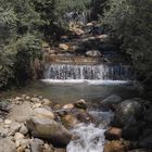 Wasser-Cascade bei Dorf Tirol