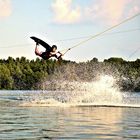 "Wasser" das Sprungbrett für Wakeboarder