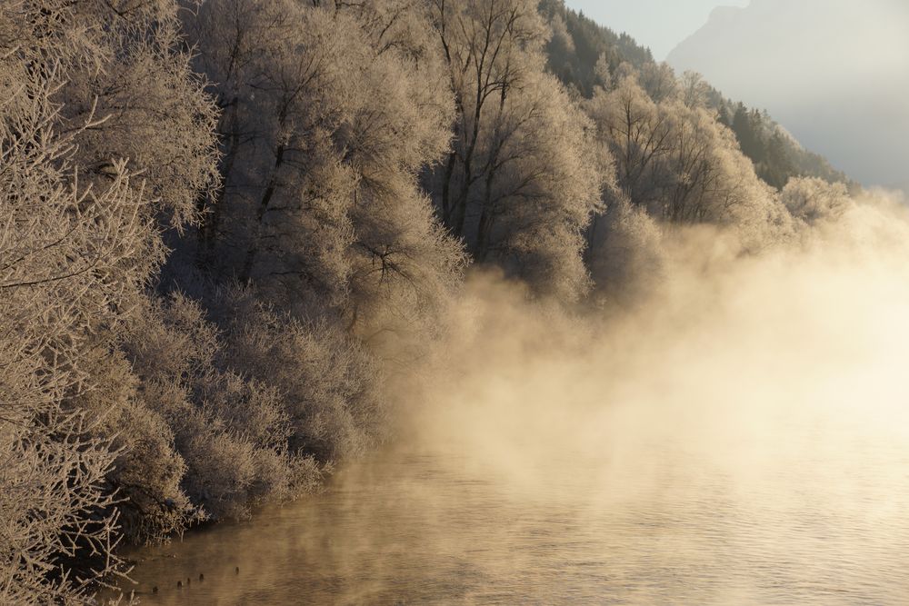 Wasser - der Verwandlungskünstler- fest, flüssig, gasförmig von panta re 