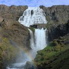 Wasser des Himmels - majestätischer Dynjandifoss