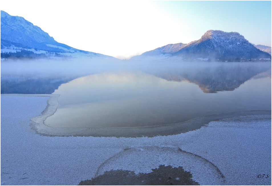 Wasser, Eis und Berg...