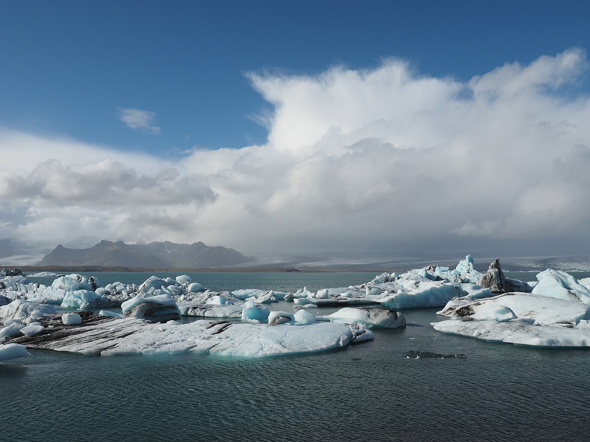 Wasser, Eis und Wolken