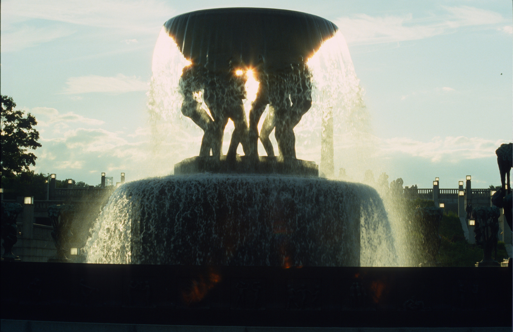 Wasser Element des Lebens! Vigeland Park Oslo!