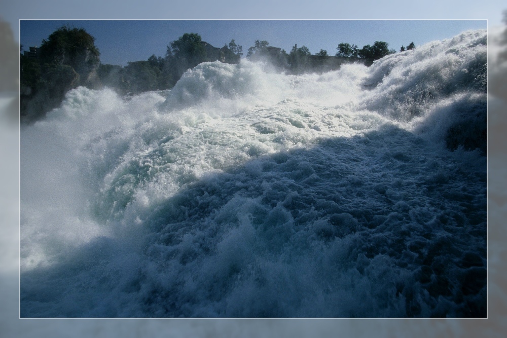 Wasser-Fall von Siegfried Baumgarten