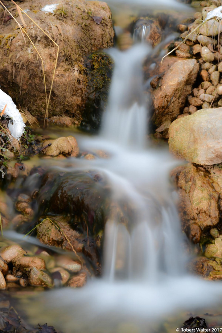 Wasser fließt