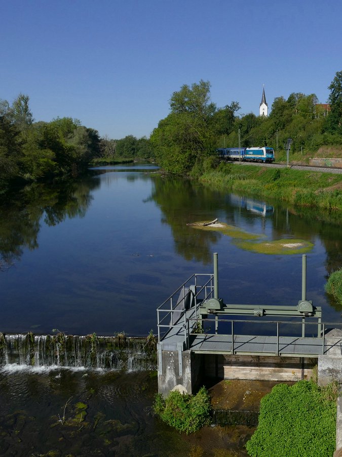 Wasser fließt