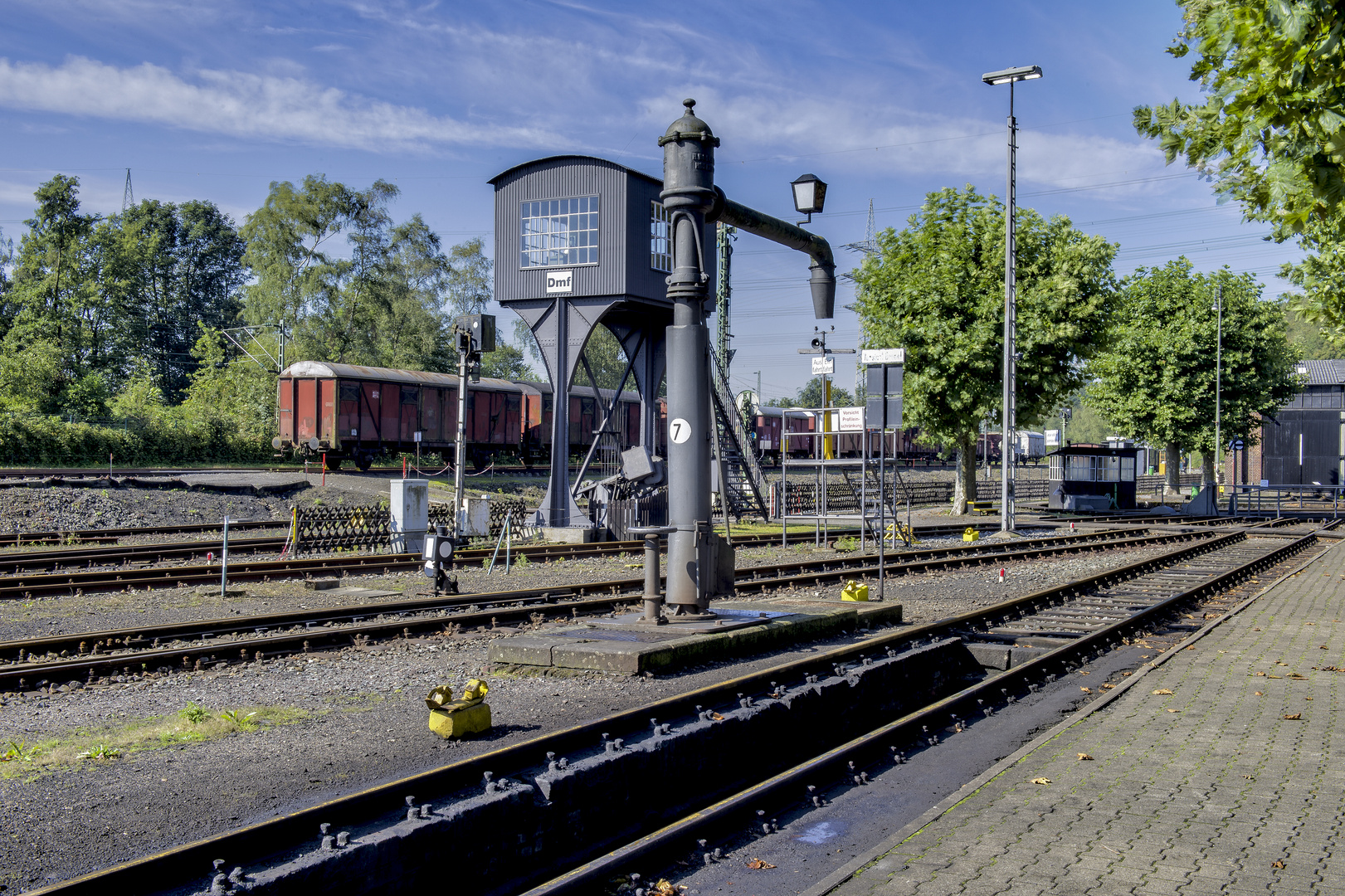 Wasser für Dampf