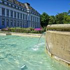 Wasser hinter dem Schloss