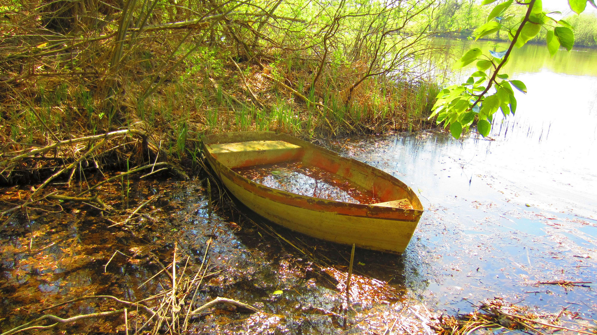 Wasser im Boot