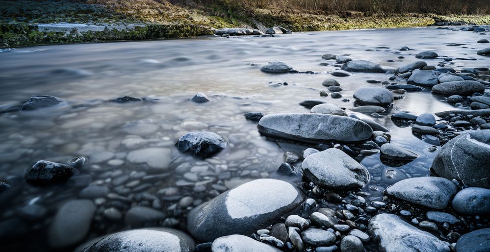 Wasser im Fluss