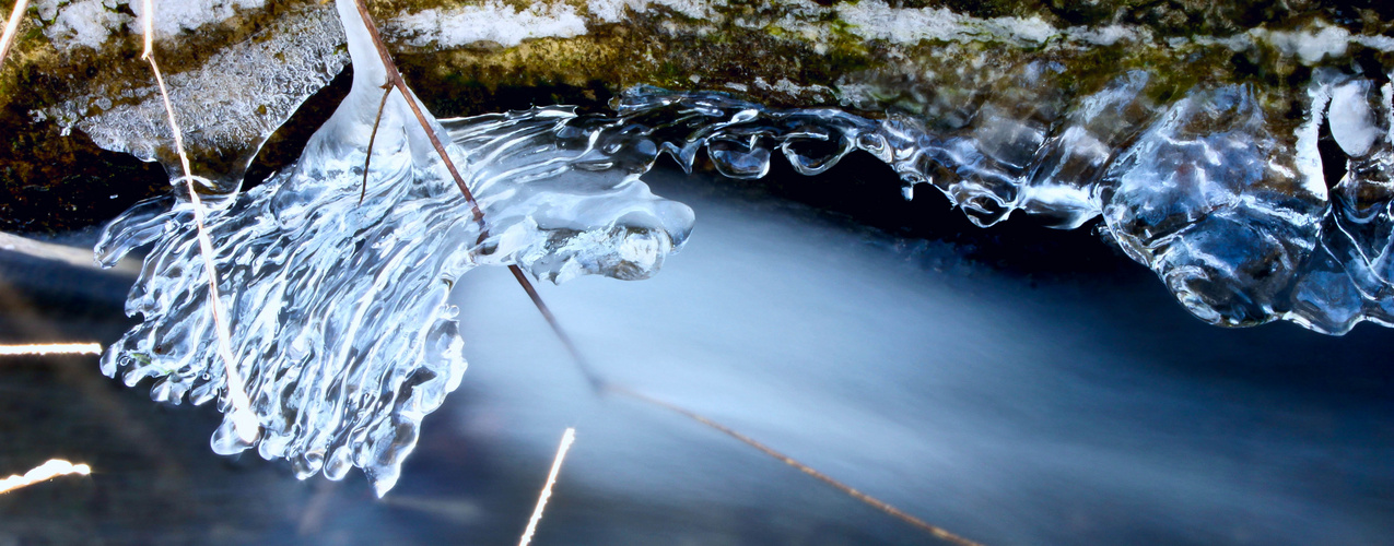 Wasser in 2 Formen