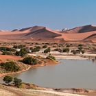 Wasser in der Namib Wüste