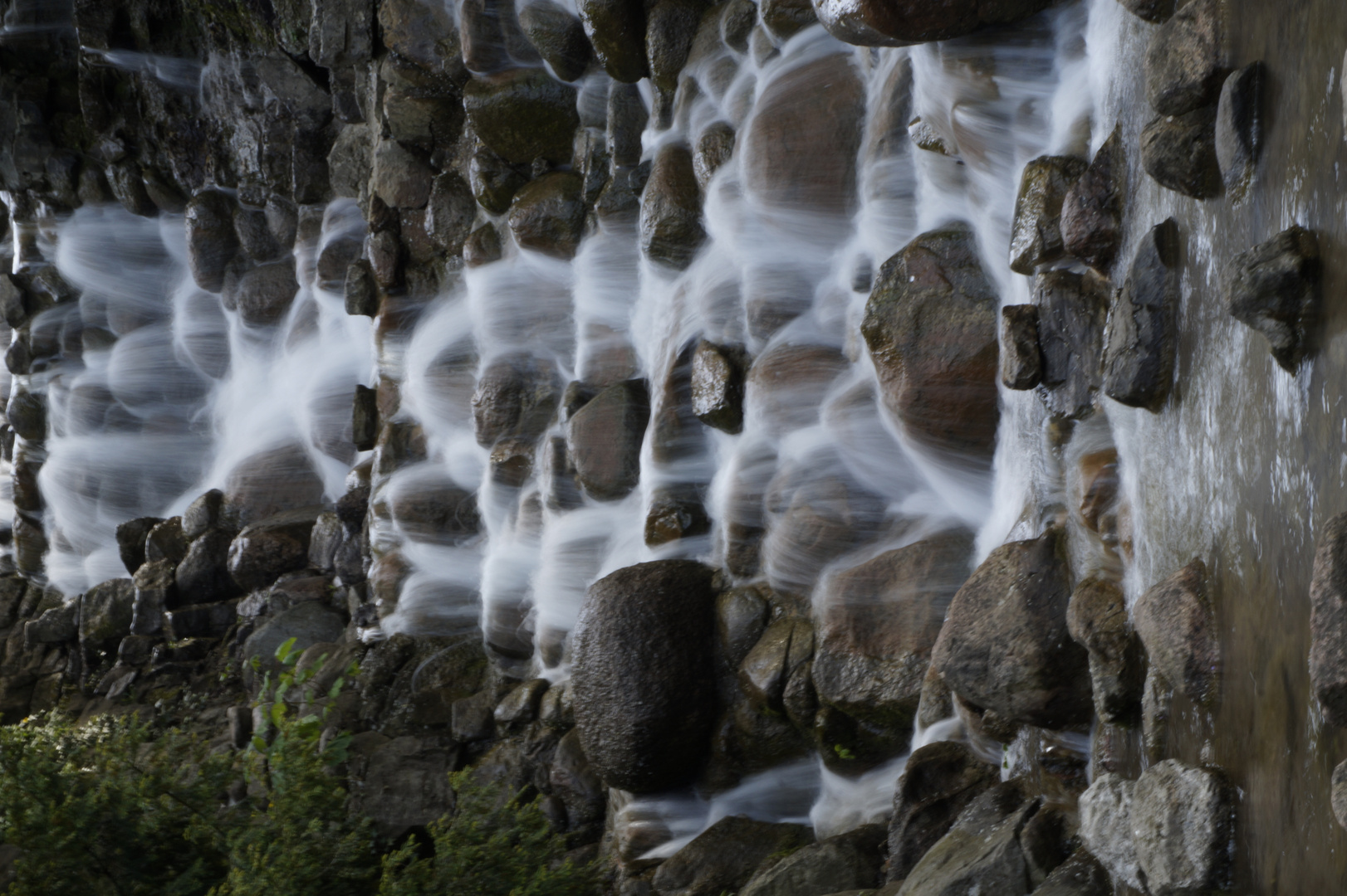 wasser in langer belichtung