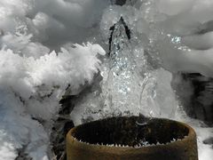 Wasser in seiner kältesten Form