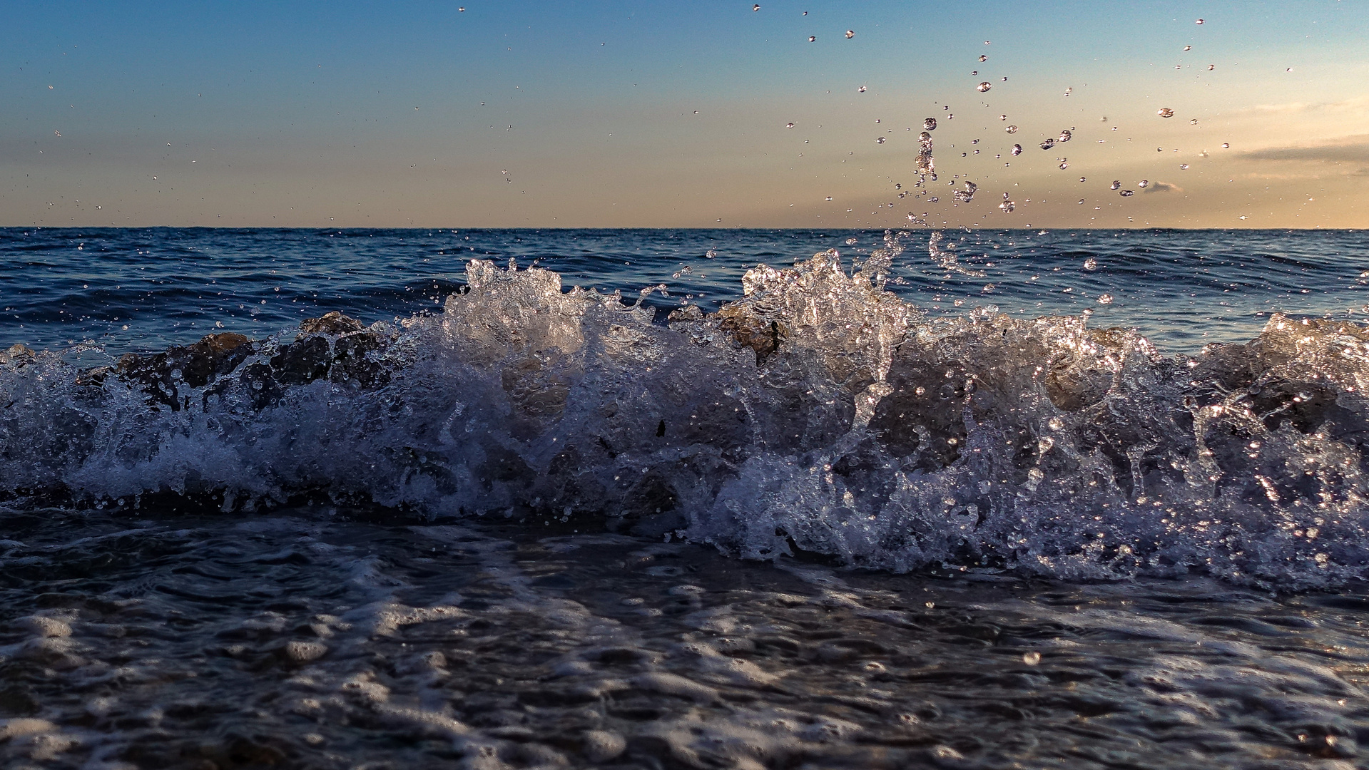 Wasser ist einfach toll ... (Meer)