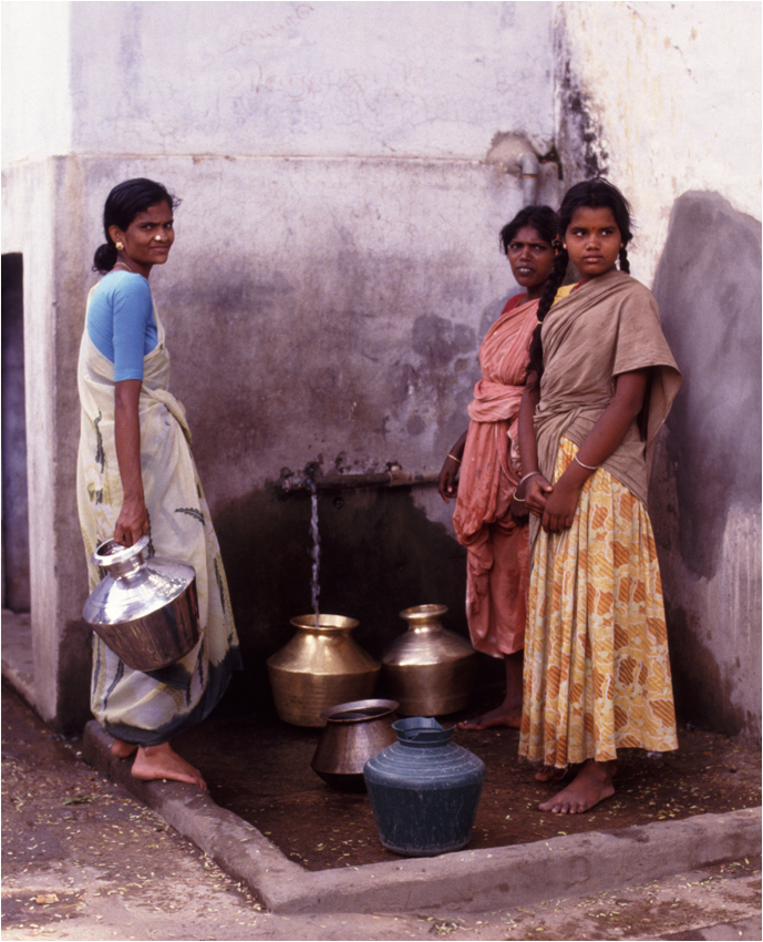 Wasser ist lebenswichtig - auch in Südindien