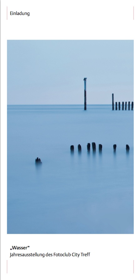 Wasser Jahresausstellung des Fotoclub City Treff Köln