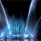 Wasser- Lasershow