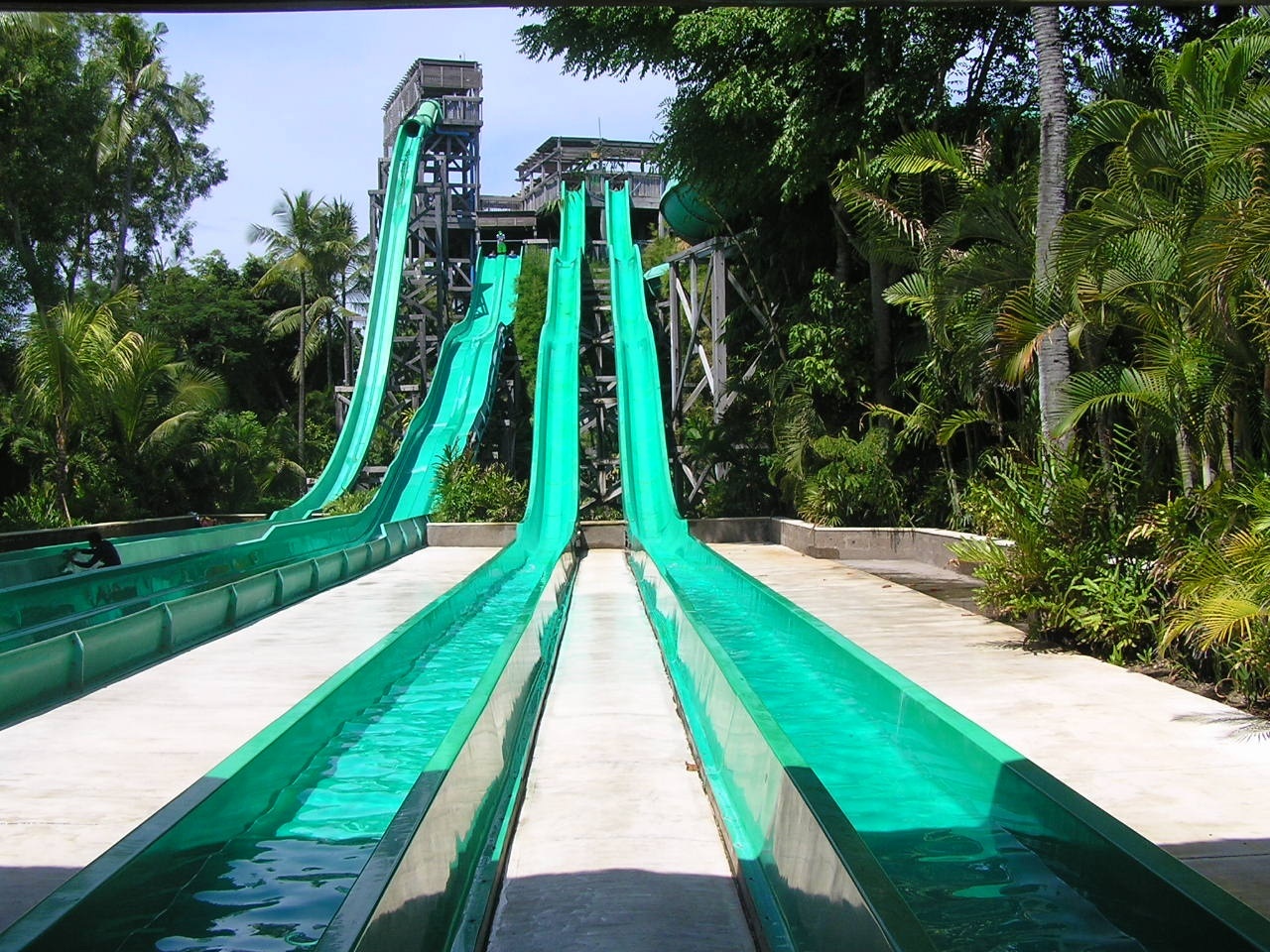 Wasser Park auf Bali