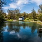 Wasser-Reservoir im Freilicht-Museum Lindlar ..