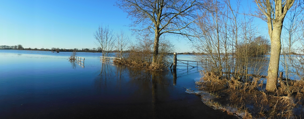 Wasser "satt"