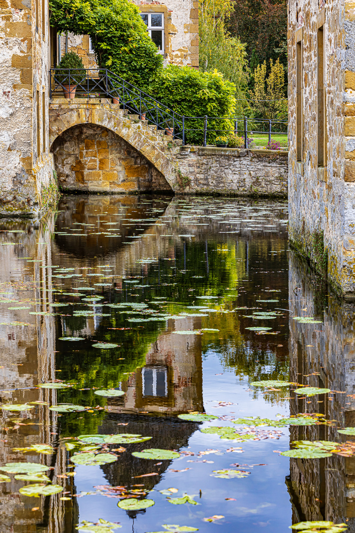 Wasser - Schloss - Treppe