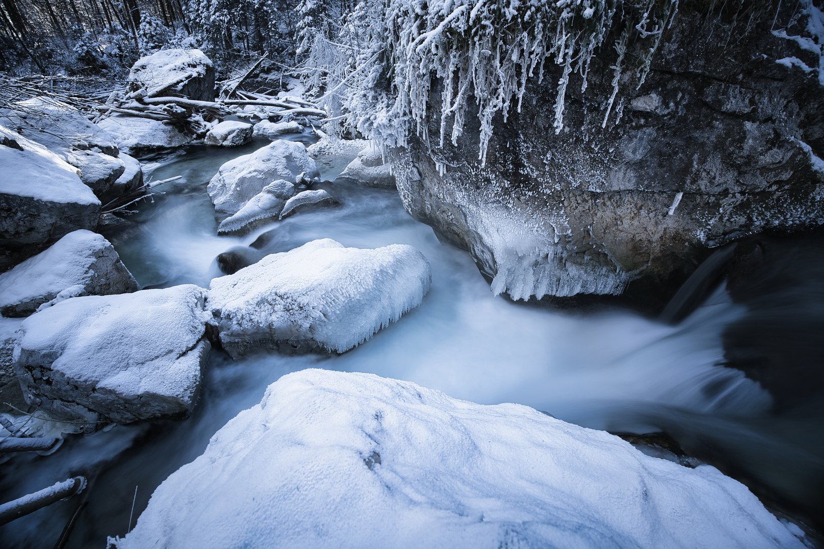 Wasser - Schnee - Eis