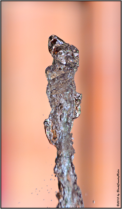 Wasser-Skulptur