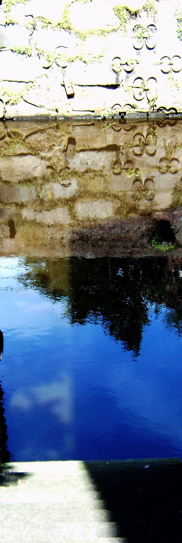 Wasser-Spiegelungen in Stade