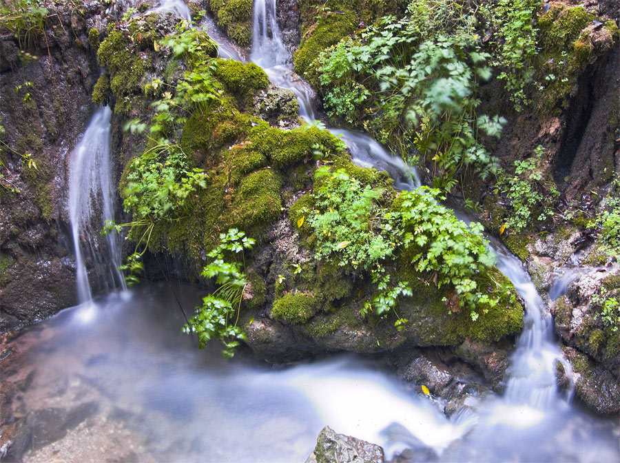 Wasser sucht sich seinen Weg