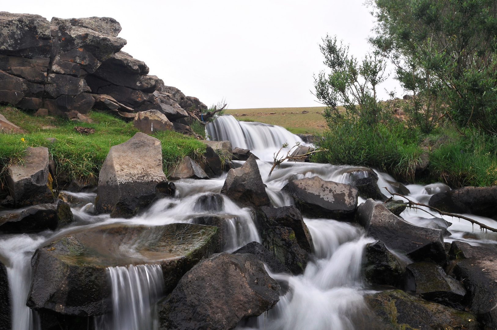 Wasser sucht sich seinen Weg