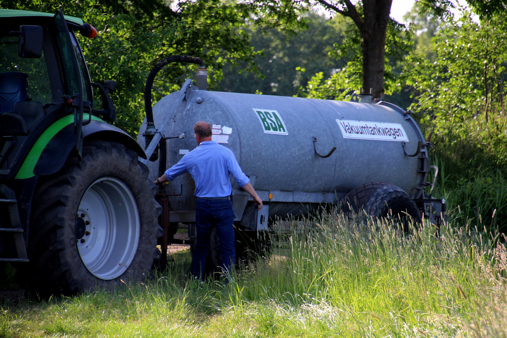 Wasser tanken ... 