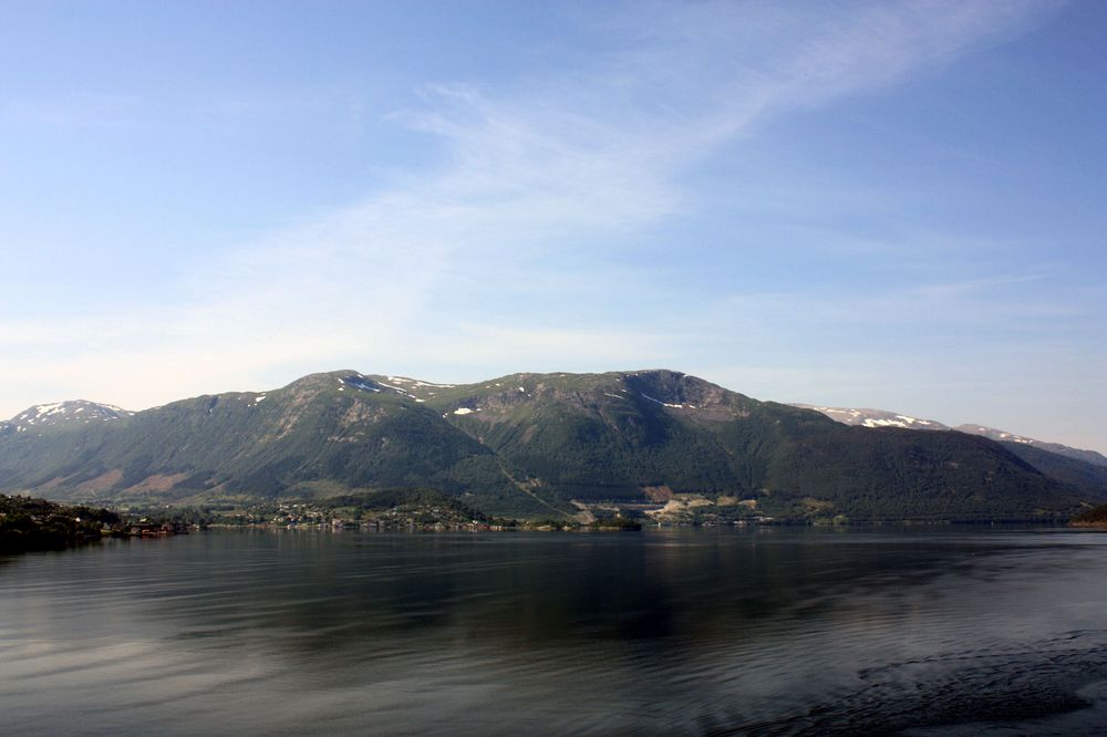 Wasser und Berge bilden eine Einheit