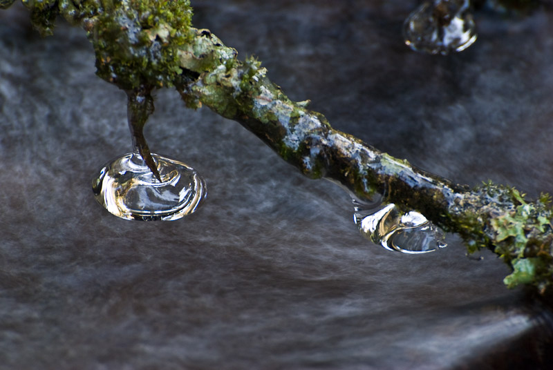 Wasser und Eis